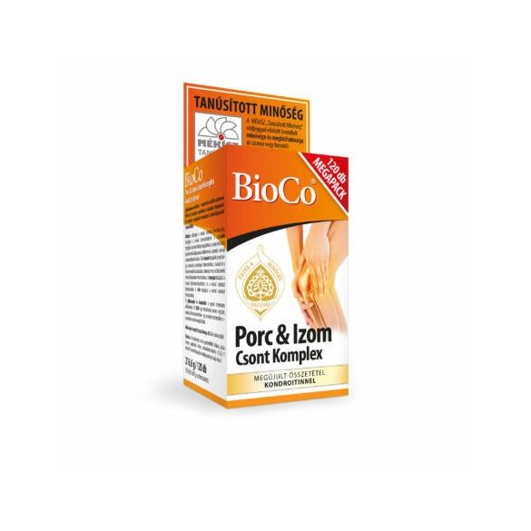 BIOCO PORC-IZOM CSONT KOMPLEX KONDROITINNEL 120DB TABLETTA