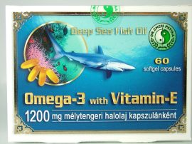DR.CHEN OMEGA-3 KAPSZULA E-VITAMINNAL 60DB (HALOLAJ) 