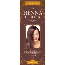 VENITA HENNA COLOR KRÉMHAJFESTÉK / 18. FEKETE MEGGY 75 ML
