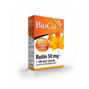BIOCO RUTIN 50MG + 100MG C-VITAMIN TABLETTA 90DB