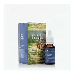 GAL K2+D3-VITAMIN FORTE 20ML 60 ADAG (D-VITAMIN, K-VITAMIN)