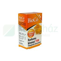   BIOCO KURKUMA KIVONAT 7500 TÖMJÉNFA KIVONATTAL KAPSZULA 60DB