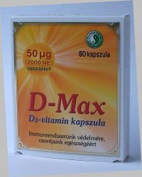 DR.CHEN D-MAX 2000 NE KAPSZULA 80DB (D-VITAMIN)