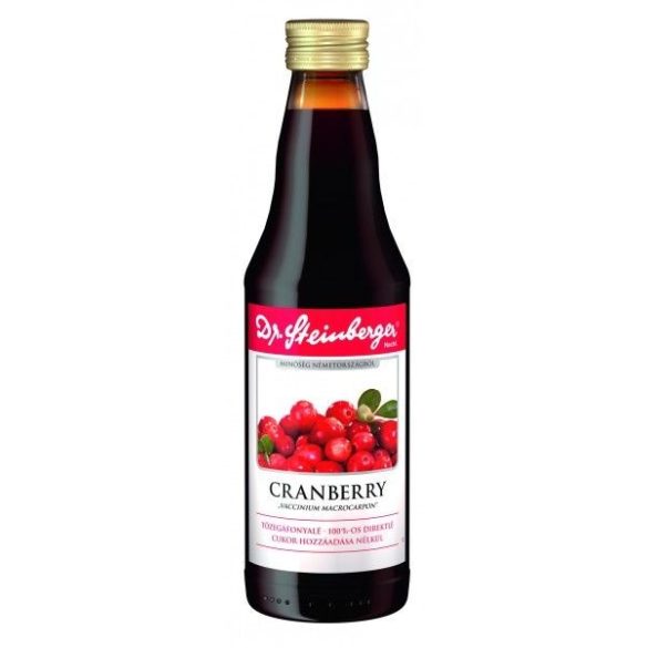 DR.STEINBERGER TŐZEGÁFONYALÉ 100% 330 ML