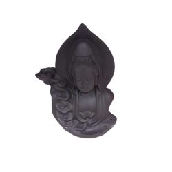 FÜSTÖLŐTARTÓ PIHENŐ BUDDHA LEFELE ÁRAMLÓ FÜST