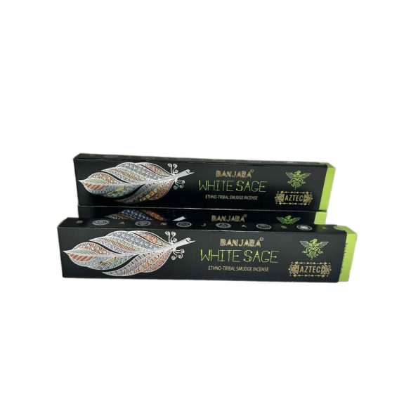 FÜSTÖLŐ LAPOS WHITE SAGE BANJARA TRIBAL (FEHÉR ZSÁLYA)15G