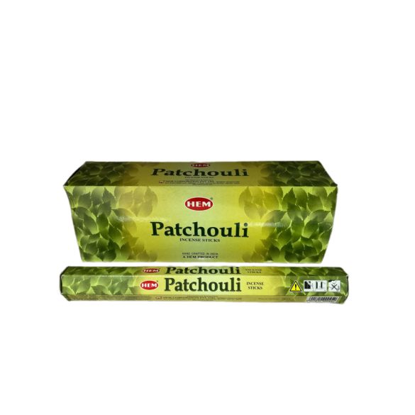 FÜSTÖLŐ HATSZÖG PATCHOULI HEM (PACSULI) 20DB PÁLCIKA/DOBOZ