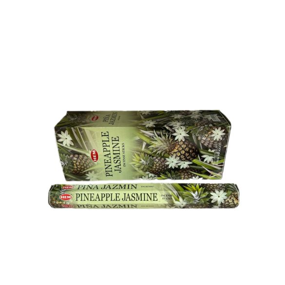 FÜSTÖLŐ HATSZÖG PINEAPPLE JASMINE HEM (ANANÁSZ JÁZMIN) 20DB PÁLCIKA/DOBOZ