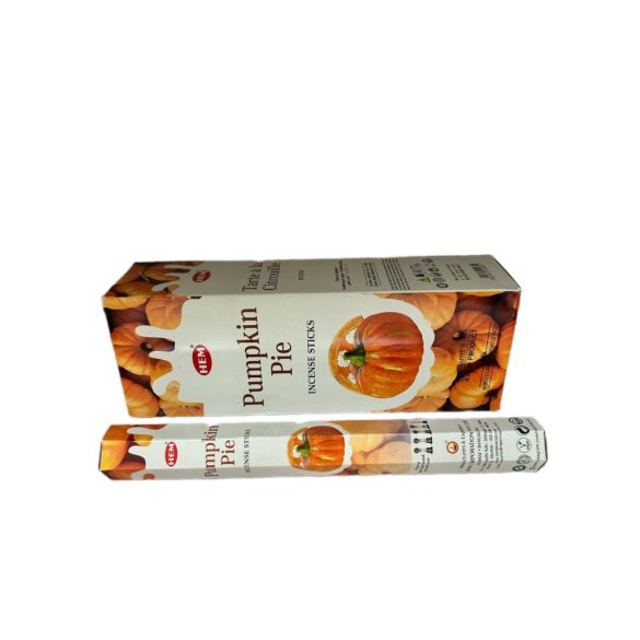 FÜSTÖLŐ HATSZÖG PUMPKIN PIE (SÜTŐTÖKÖS PITE) HEM 20DB PÁLCIKA/DOBOZ