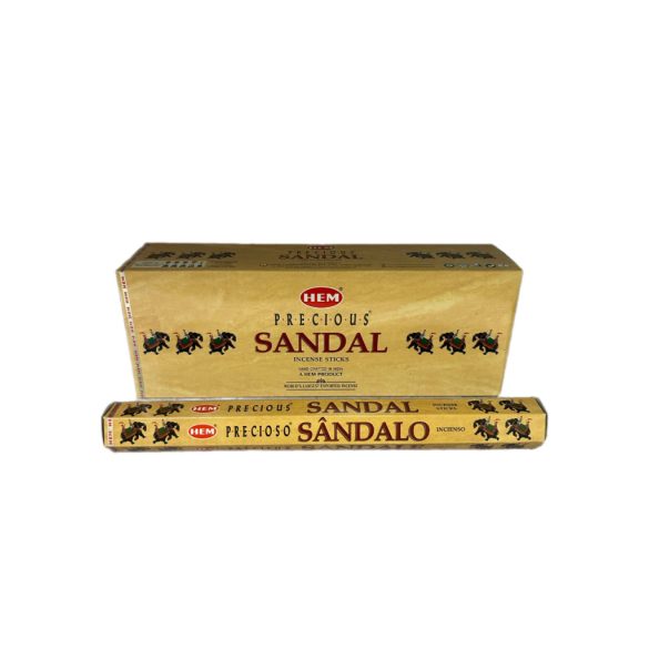 FÜSTÖLŐ HATSZÖG SANDAL PRECIOUS HEM (SZANTÁL) 20DB PÁLCIKA/DOBOZ