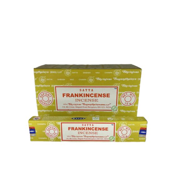 FÜSTÖLŐ LAPOS FRANKINCENSE SATYA MASALA (TÖMJÉN) 10DB PÁLCIKA/DOBOZ 
