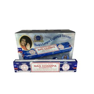 FÜSTÖLŐ LAPOS NAG CHAMPA SATYA MASALA (SAI BABA) 10DB PÁLCIKA/DOBOZ
