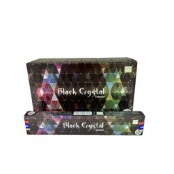 FÜSTÖLŐ LAPOS BLACK CRYSTAL SATYA 10DB PÁLCIKA/DOBOZ