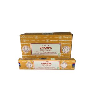 FÜSTÖLŐ LAPOS CHAMPA SATYA INCENSE 10DB PÁLCIKA/DOBOZ