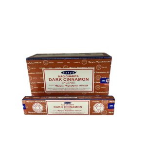 FÜSTÖLŐ LAPOS CINNAMON DARK SATYA (SÖTÉT FAHÉJ) 10DB PÁLCIKA/DOBOZ