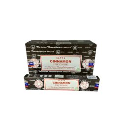   FÜSTÖLŐ LAPOS CINNAMON SATYA MASALA (FAHÉJ) 10DB PÁLCIKA/DOBOZ