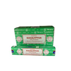   FÜSTÖLŐ LAPOS EUCALYPTUS SATYA 10DB PÁLCIKA/DOBOZ (EUKALIPTUSZ)