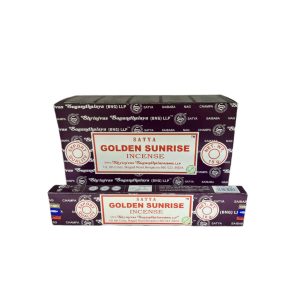 FÜSTÖLŐ LAPOS GOLDEN SUNRISE SATYA (ARANY NAPFELKELTE) 10DB PÁLCIKA/DOBOZ