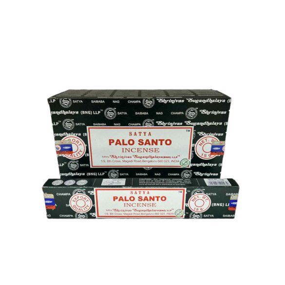 FÜSTÖLŐ LAPOS PALO SANTO  SATYA 10DB PÁLCIKA/DOBOZ