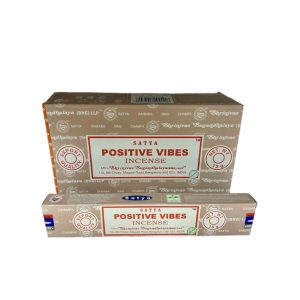 FÜSTÖLŐ LAPOS POSITIVE VIBES SATYA  (POZITÍV VIBRÁCIÓ) 10DB PÁLCIKA/DOBOZ