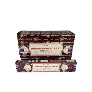 FÜSTÖLŐ LAPOS RAIN FOREST INDIAN SATYA MASALA (INDIAI ESŐERDŐ) 10DB PÁLCIKA/DOBOZ