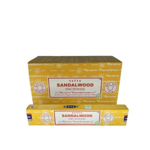 FÜSTÖLŐ LAPOS SANDALWOOD SATYA MASALA 10DB PÁLCIKA/DOBOZ