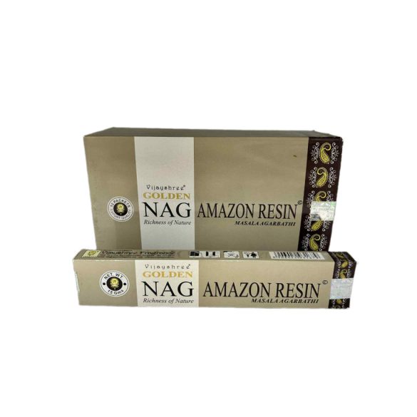 FÜSTÖLŐ LAPOS NAG AMAZON RESIN GOLDEN 15GR/DOBOZ
