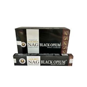 FÜSTÖLŐ LAPOS NAG BLACK OPIUM GOLDEN (FEKETE ÓPIUM) 15GR/DOBOZ
