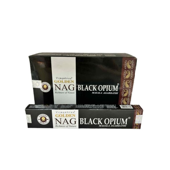 FÜSTÖLŐ LAPOS NAG BLACK OPIUM GOLDEN (FEKETE ÓPIUM) 15GR/DOBOZ