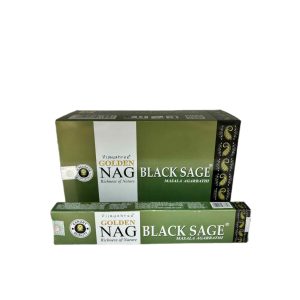 FÜSTÖLŐ LAPOS NAG BLACK SAGE GOLDEN (FEKETE ZSÁLYA) 15GR/DOBOZ
