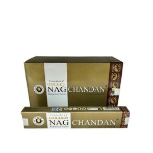 FÜSTÖLŐ LAPOS NAG CHANDAN GOLDEN (SZANTÁL) 15GR/DOBOZ