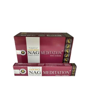 FÜSTÖLŐ LAPOS NAG MEDITATION GOLDEN 15GR/DOBOZ