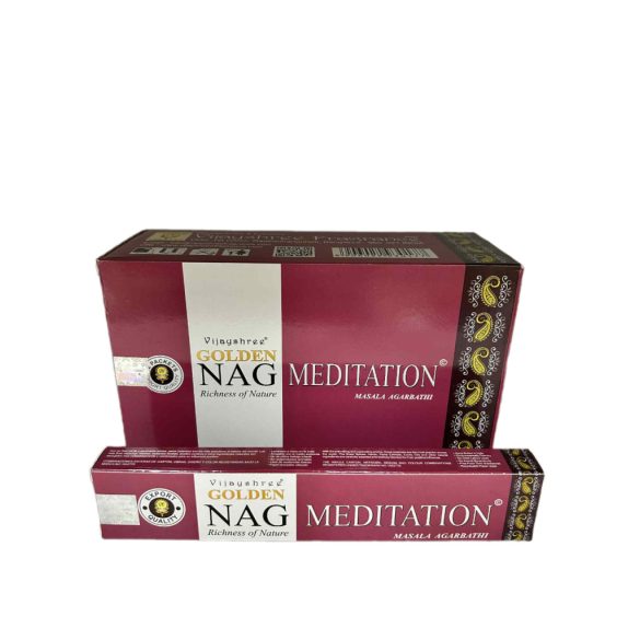 FÜSTÖLŐ LAPOS NAG MEDITATION GOLDEN 15GR/DOBOZ