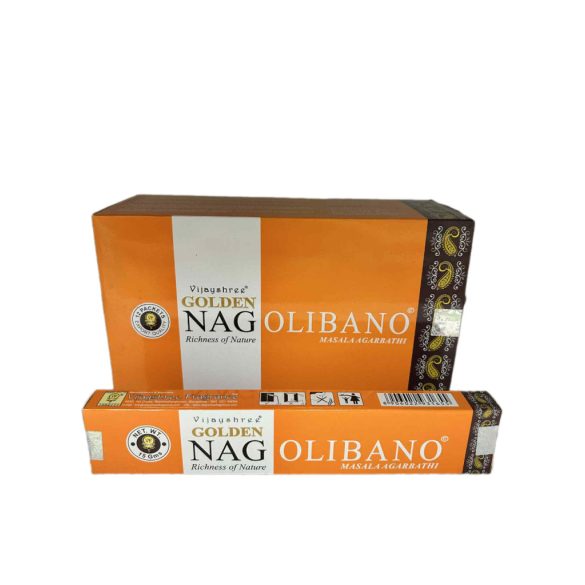 FÜSTÖLŐ LAPOS NAG OLIBANO GOLDEN (TÖMJÉN) 15GR/DOBOZ