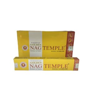 FÜSTÖLŐ LAPOS NAG TEMPLE GOLDEN (TEMPLOM) 10DB PÁLCIKA/DOBOZ