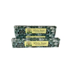FÜSTÖLŐ LAPOS WHITE SAGE  NAMASTE INDIA  15G/DOBOZ