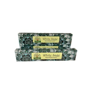 FÜSTÖLŐ LAPOS WHITE SAGE  NAMASTE INDIA  15G/DOBOZ