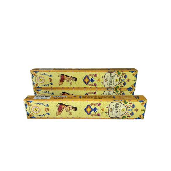 FÜSTÖLŐ LAPOS AMBER MUSK INDIAN HERITAGE 15G/DOBOZ