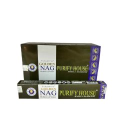   FÜSTÖLŐ LAPOS NAG PURIFY HOUSE GOLDEN (OTTHONTISZTÍTÁS) 15GR/DOBOZ
