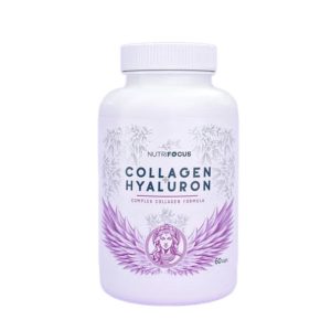 COLLAGEN+HYALURON KOLLAGÉN KAPSZULA HIALURONSAVVAL (NUTRIFOCUS) 60DB 