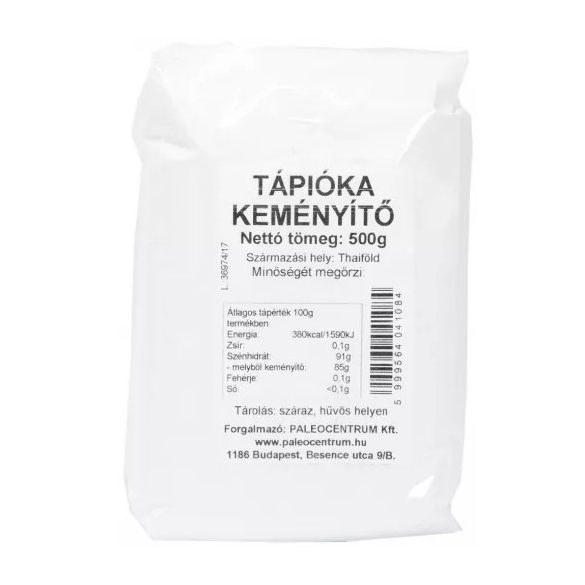 PALEOLIT TÁPIÓKA KEMÉNYÍTŐ 500G