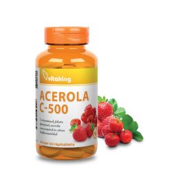 ACEROLA C-500 RÁGÓTABLETTA  EPER ÍZŰ 40DB (VITAKING)
