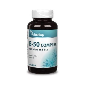 B-50 MULTIVITAMIN (B-KOMPLEX) 60 DB TABLETTA  (VITAKING)