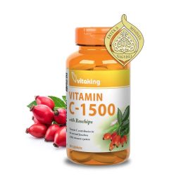   C-VITAMIN 1500 MG + CSIPKEBOGYÓ KIVONAT TABLETTA  60 DB (VITAKING)