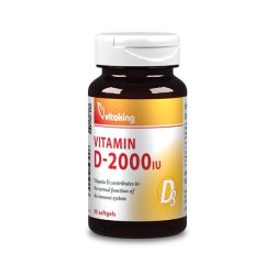 D-VITAMIN 2000NE  90 DB GÉLKAPSZULA (VITAKING) (D3-VITAMIN)