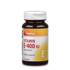 TERMÉSZETES E-VITAMIN 400NE 60 DB  (VITAKING)