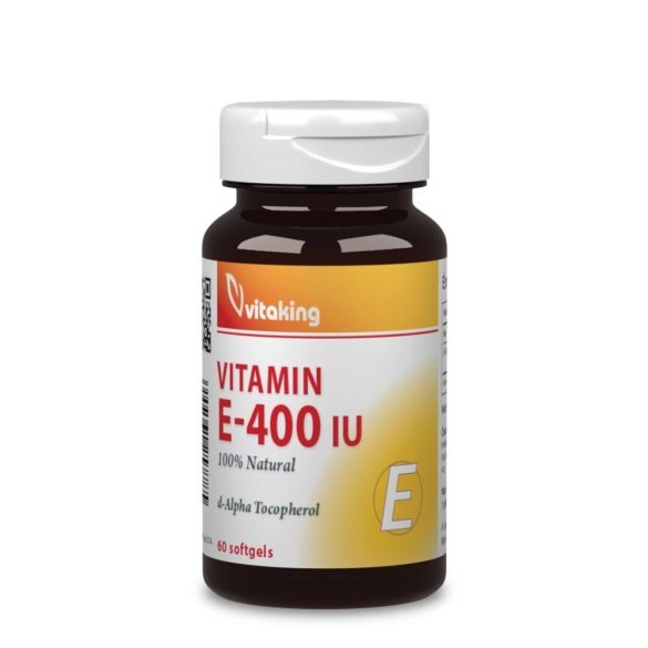 TERMÉSZETES E-VITAMIN 400NE 60 DB  (VITAKING)
