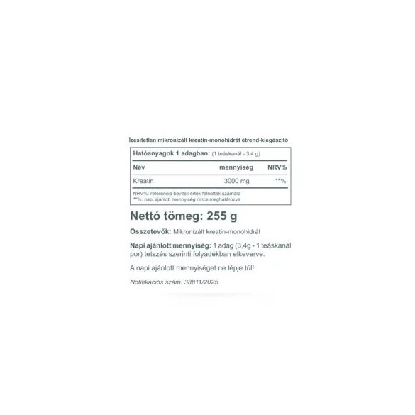  CREATINE (KREATIN) 250G VITAKING