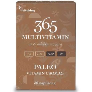 365 PALEO MULTIVITAMIN CSOMAG 30 DB (VITAKING)
