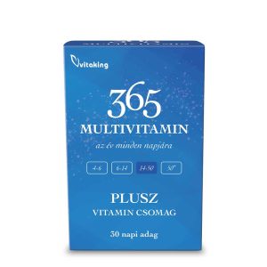 365 PLUSZ MULTIVITAMIN CSOMAG 30 DB (VITAKING) 